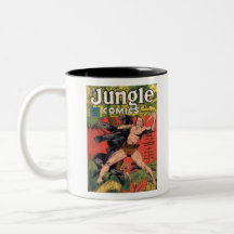 Jaguar - Vintage Dschungel-Comicen - Retro-Dschung