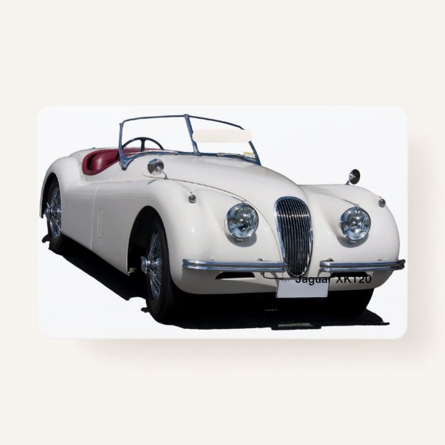 Jaguar XK120 Ausweis (Vorderseite)