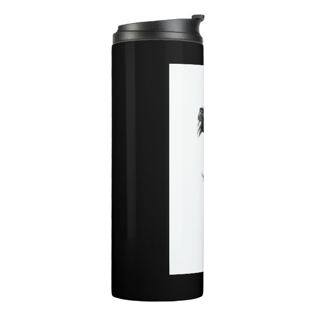 Jaguarflasche Thermosbecher (Nach links gedreht)
