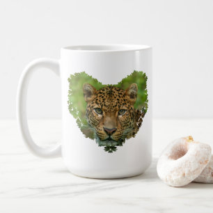 Jaguars Intensitätsherz Kaffeetasse