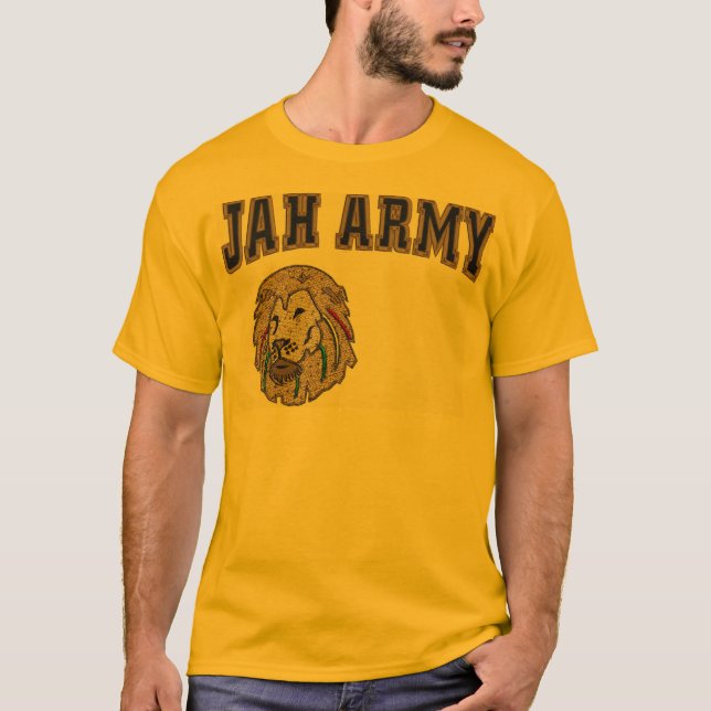 Jah Armee T-Shirt (Vorderseite)