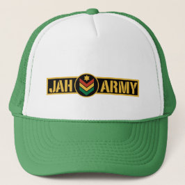 Jah Army - Reggae Rasta Roots - Casquette de camio