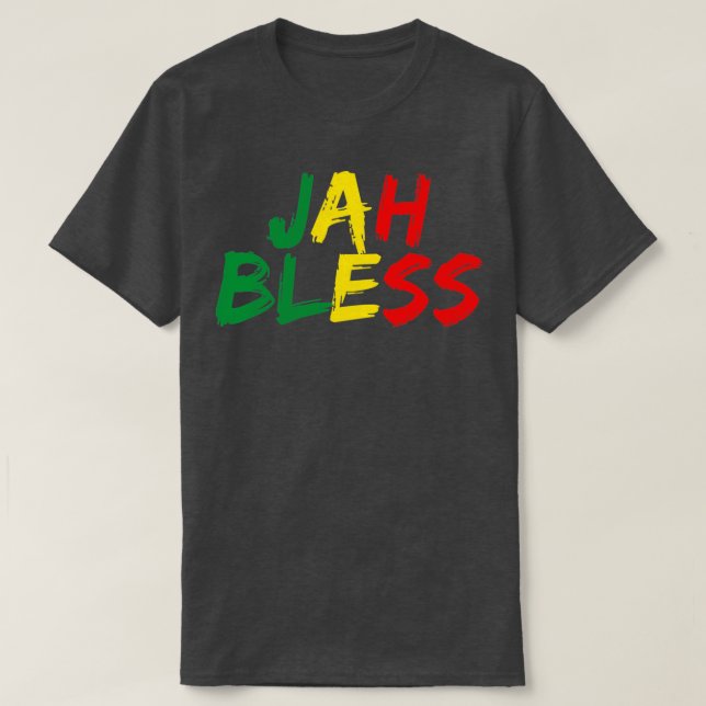 Jah Bless T-Shirt (Design vorne)