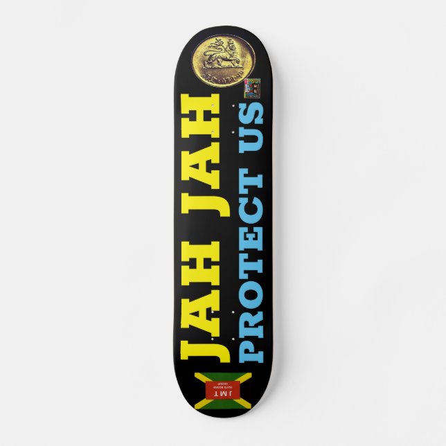 JAH JAH Protect US Skateboard (Vorderseite)