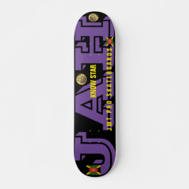 JAH KNOW STAR JMT 7 3/4" Skateboard Deck