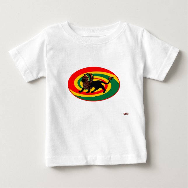 Jah König Custom Baby T-shirt (Vorderseite)