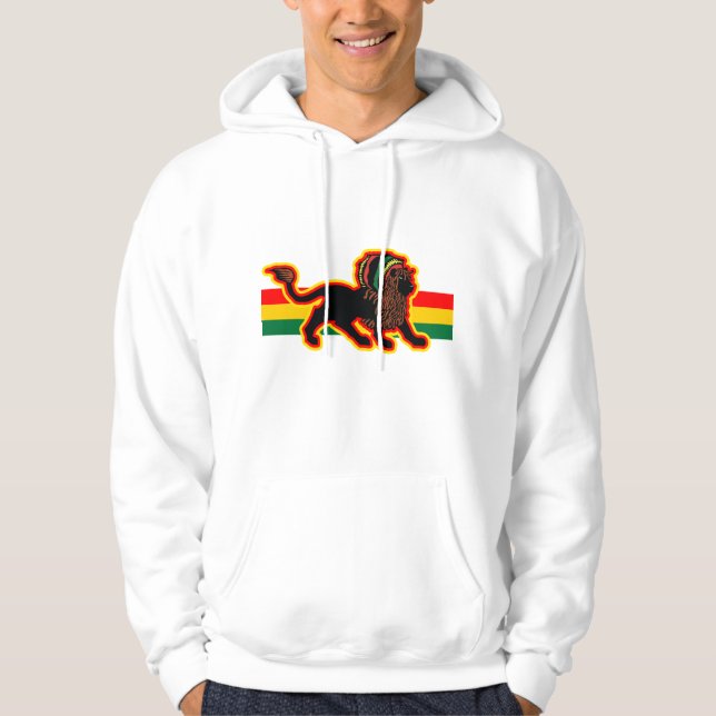 Jah König Hoodie (Vorderseite)