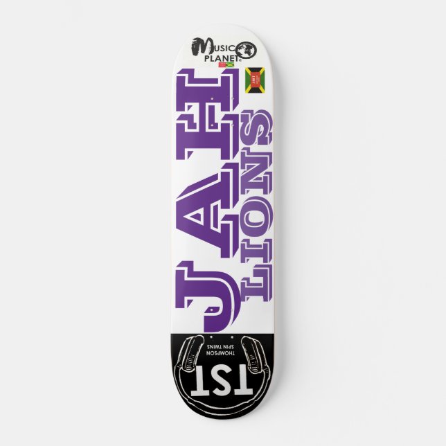 JAH LIONS / TST Skateboard (Vorderseite)