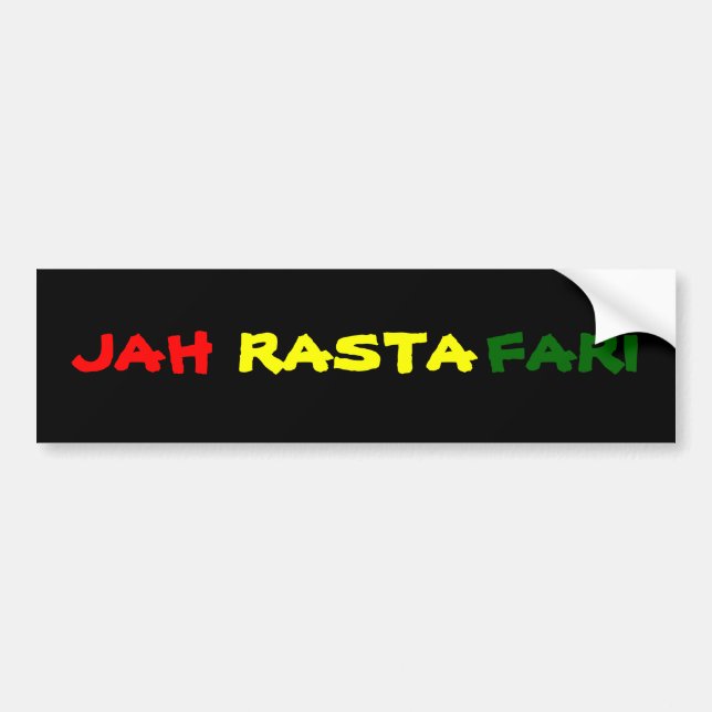 JAH RASTAFARI AUTOAUFKLEBER (Vorne)