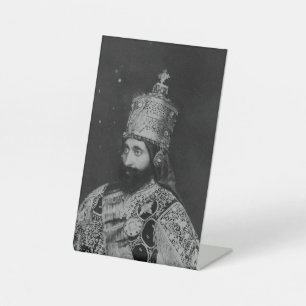 Jah Rastafari Haile Selassie Rasta Livity Roots Sockelschild