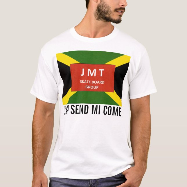 JAH SEND MI KOMMT. Männer Basic T-Shirt (Vorderseite)