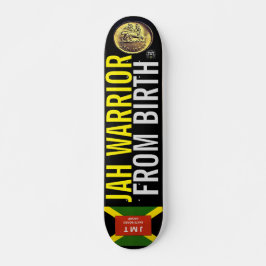 JAH WARRIOR FROM BIRTH JMT Skateboard, 7¾" Deck Skateboard
