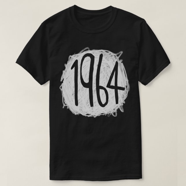 Jahr 1964 T-Shirt (Design vorne)