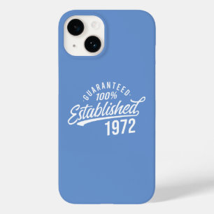 Jahr 1972 lustige Sprüche Männer Frauen Case-Mate iPhone 14 Hülle