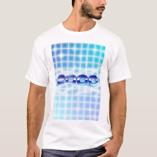 Jahr 2000 Kissen für Grafikakzente T-Shirt