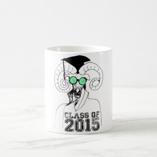 Jahr 2015 der Schafklasse 2015 Kaffeetasse