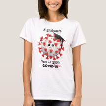 Jahr 2020 Abschluss Coronavirus COVID-19 Absolvent