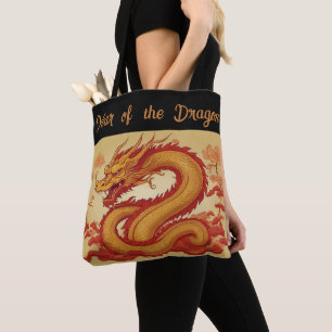 Jahr der Drachen-Tote-Tasche Tasche