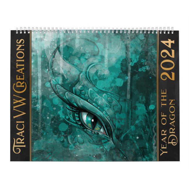 Jahr der Drachenkunst Kalender (Titelbild)