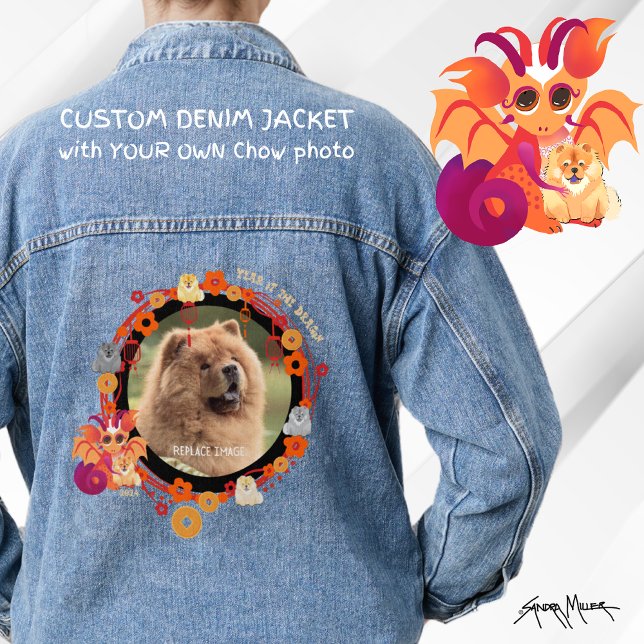 JAHR DER ENTWICKLUNG - DEINE Denim-Jacke aus FOTO Jeansjacke (Von Creator hochgeladen)