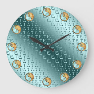 Jahr der Feuerschnake Große Wanduhr