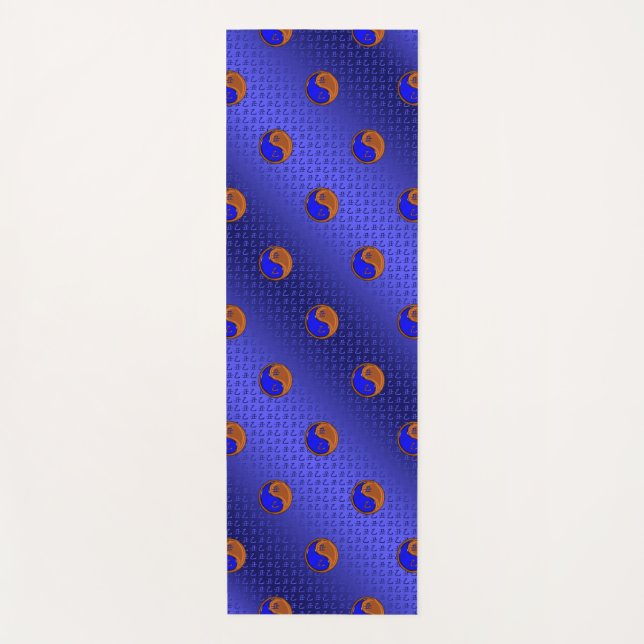 Jahr der Holzochse Yogamatte (Vorderseite)