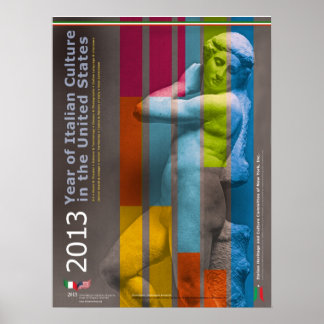 Jahr der italienischen Kultur 2013 in den Staaten Poster