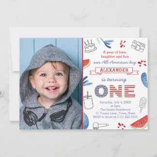 Jahr der Liebe Lachen und Spaß 1. Geburtstag Einladung