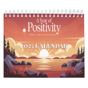 Jahr der Motivierend Ausrichtung 2025 Kalender
