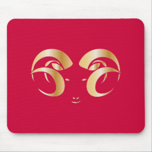 Jahr der Ram/Schafe Mousepad