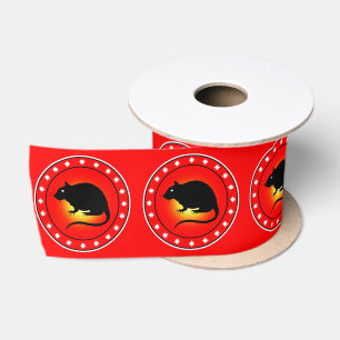 Jahr der Ratte Satinband