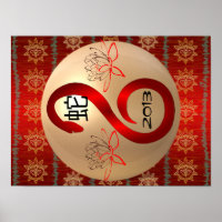 Jahr der Schlange 2013 Poster