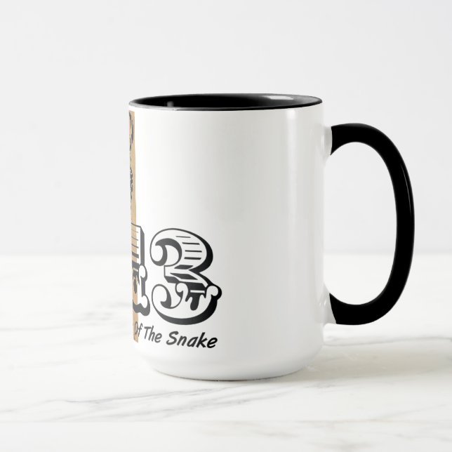 Jahr der Schlange 2013 Tasse (Rechts)