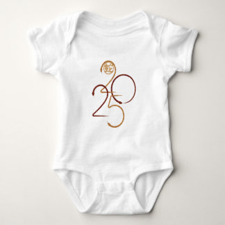 Jahr der Schlange 2025 Baby Strampler