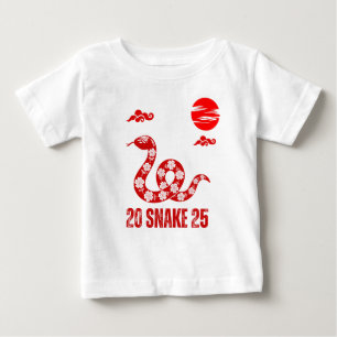 Jahr der Schlange 2025 Baby T-shirt