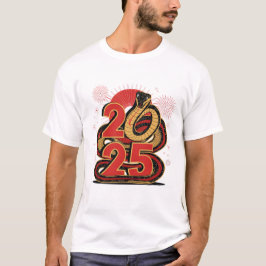 Jahr der Schlange 2025 - chinesisches Neujahr T-Shirt