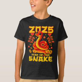 Jahr der Schlange 2025 Mondjahr T-Shirt