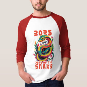 Jahr der Schlange 2025 T-Shirt