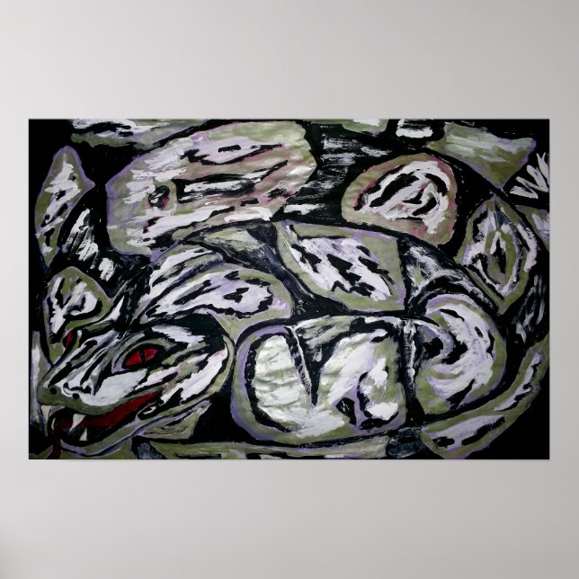 Jahr der Schlange Poster (Vorne)