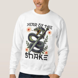 Jahr der Schlange Zodiac Chinesisches Neujahr Sweatshirt