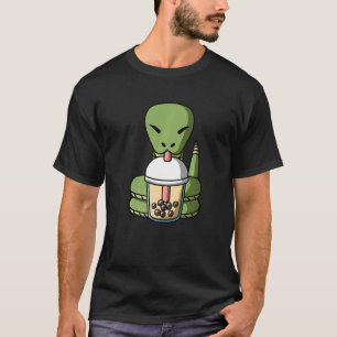 Jahr der Schlangenblase in China Neujahr Boba Tea T-Shirt