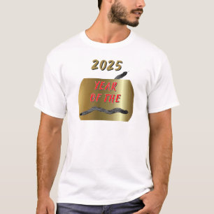 Jahr der Schlangenschlangen 2025 T-Shirt