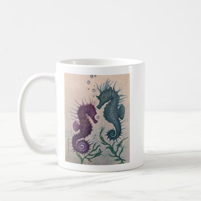 Jahr der Seepferde Kaffeetasse (Links)