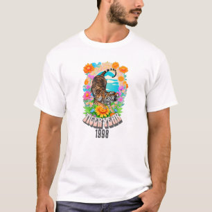 Jahr der Tiger-Blume T-Shirt