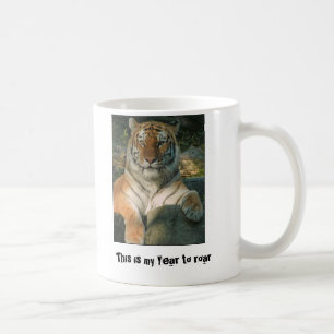 Jahr der Tiger-Tasse Kaffeetasse