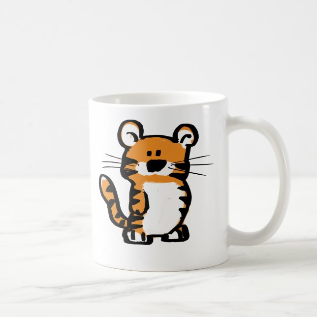 Jahr der Tigertee-Tasse Tasse (Rechts)