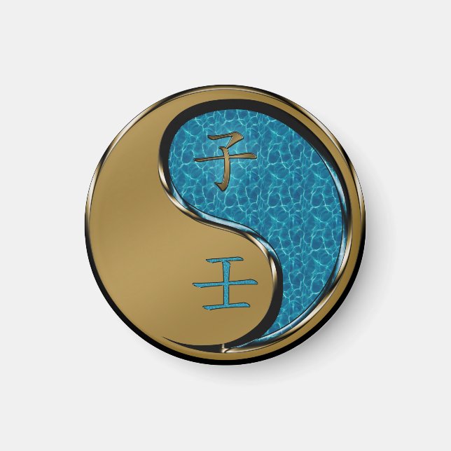 Jahr der Wasserratte Magnet (Vorne)