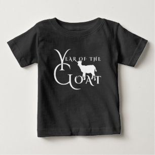 Jahr der Ziege Baby T-shirt