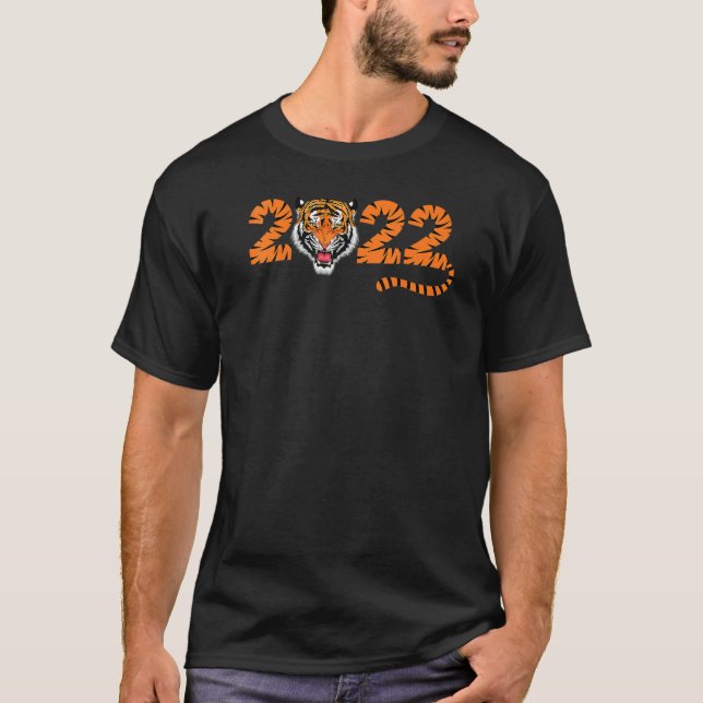 Jahr des Bengalischen Tiger 2022 Bengalisch Tiger  T-Shirt (Vorderseite)
