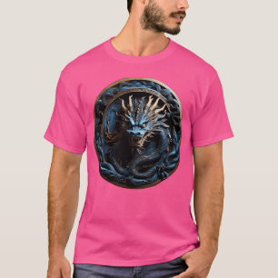 Jahr des blauen Drachen 2024 T-Shirt